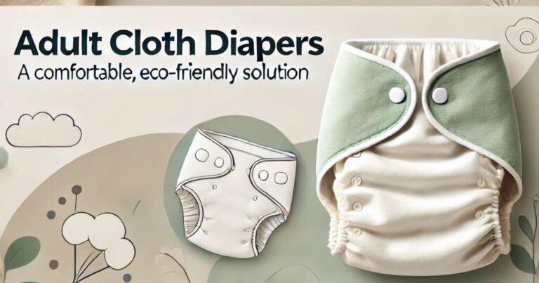 Adult Cloth Diapers: A Comfortable, Eco-Friendly Solution